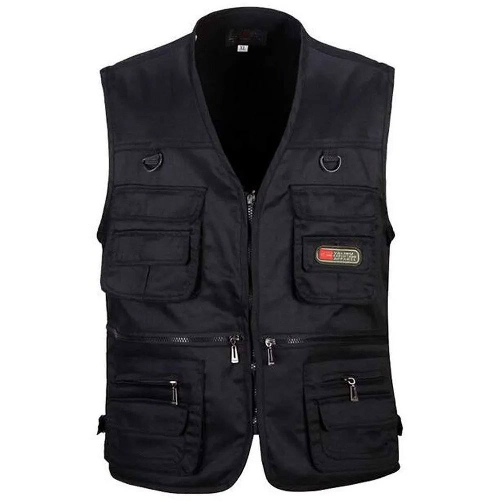 Men's Fishing Vest with Multi-Pocket Zip for Photography / Hunting / Travel Outdoor Sport C18122401