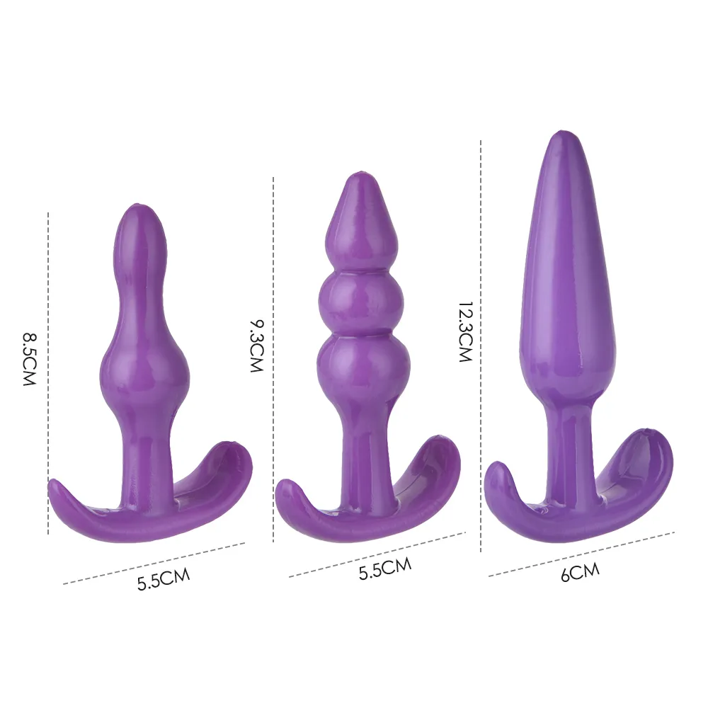 Dildo Vibrator Sex Zabawki dla dorosłych produktów seksualnych Zestaw do ograniczenia niewoli gry Anal Kulki Butt Plug BDSM Bondage Zestaw Y5698355