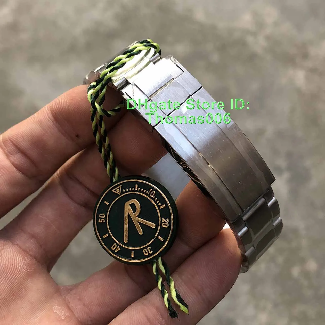 AR Nieuwe Kwaliteit Horloges 116610 2813 Automatische Groene Wijzerplaat Keramische Bezel Herenhorloge 316L Roestvrij Staal Watches164W