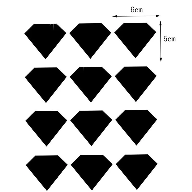 50 шт. скандинавские зеркальные настенные наклейки с бриллиантами для детской комнаты, акриловые зеркальные декоративные наклейки, детские зеркальные настенные наклейки256z