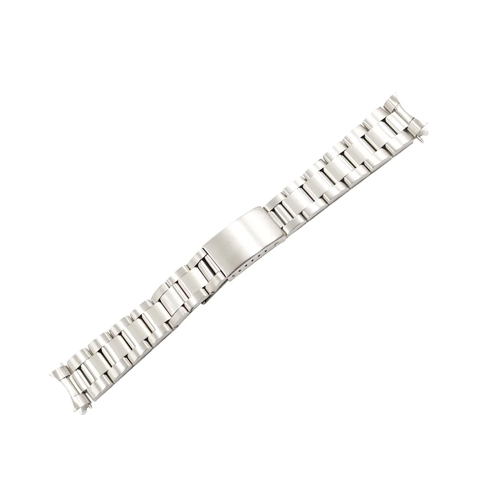 CARLYWET 13 17 19 20mm 316L Stainless Steel Two Tone Rose Gold Silver Watch Band Strap Oyster Bracelet For Datejust261r
