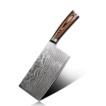 Tyskland 4116 Rostfritt stål Lnife Kitchen Butcher Lnife Cleaver Lnife Chef's Knives med Pakka Wood Handle184Q