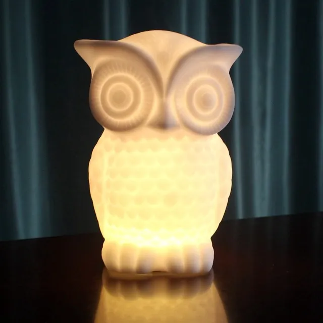 Creative Owl LED Night Light Nouveau étrange chambre de chambre à coucher lampe électronique à domicile PRODUCTION CONSTOSSIONS LIGHTS LILLING2971