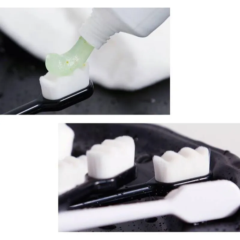 1st mjuk borst nano tandborste mjuk tandborste ultrafin oral rengöring borstning mjuk borst rengöring tandborste5922921