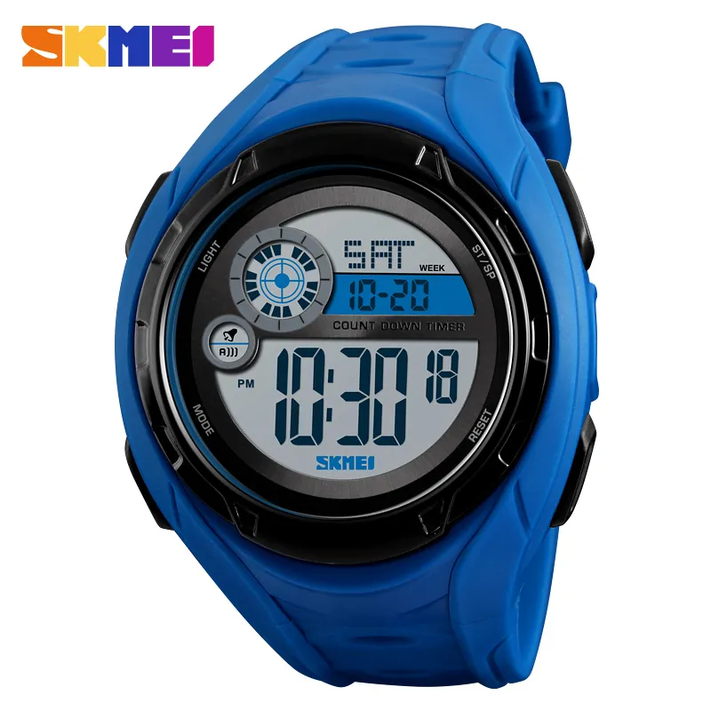 Skmei New Sport Watch Meriart 5Bar防水時計時計ディスプレイデジタルウォッチRelogio Masculino 1470299U