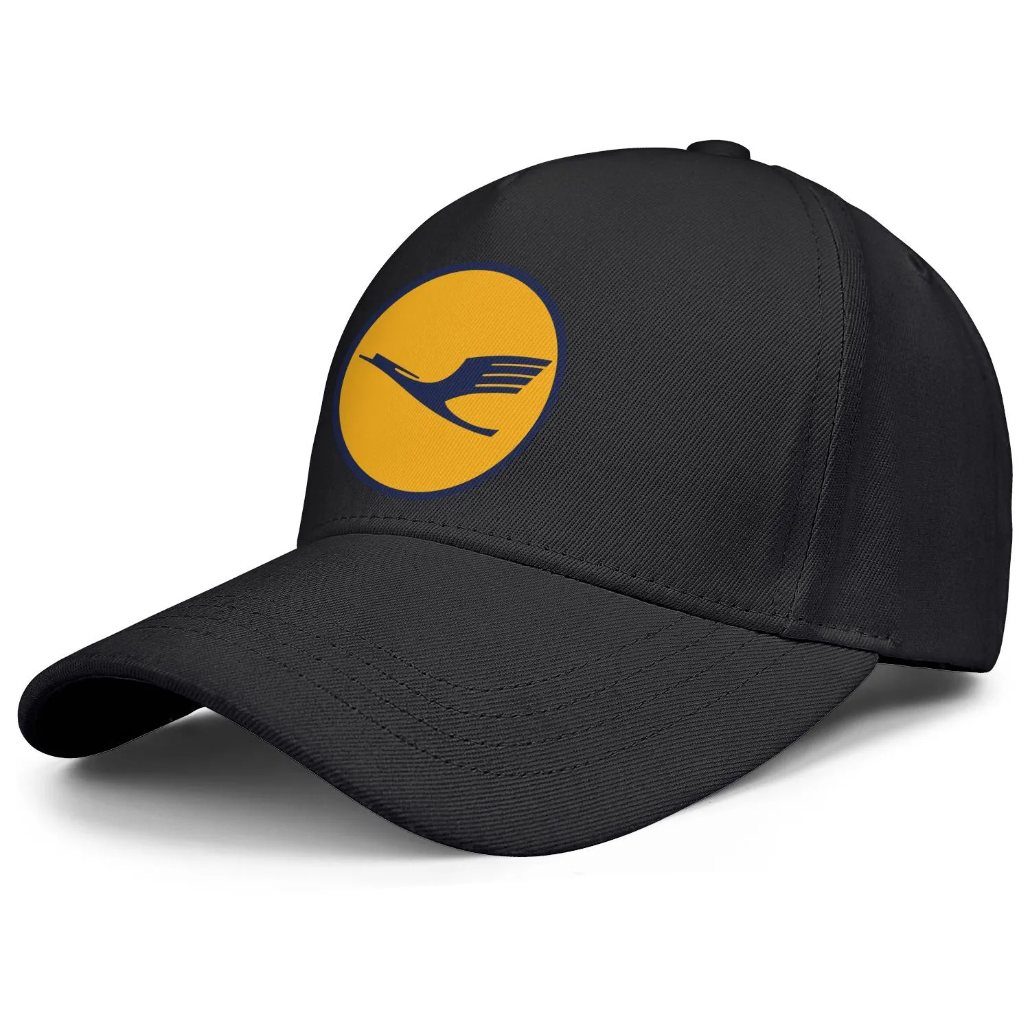 Lufthansa Airline símbolo logotipo masculino e feminino boné de caminhoneiro ajustável design equipe esportiva chapéus de beisebol elegantes bandeira alemã Logo Gay 290D