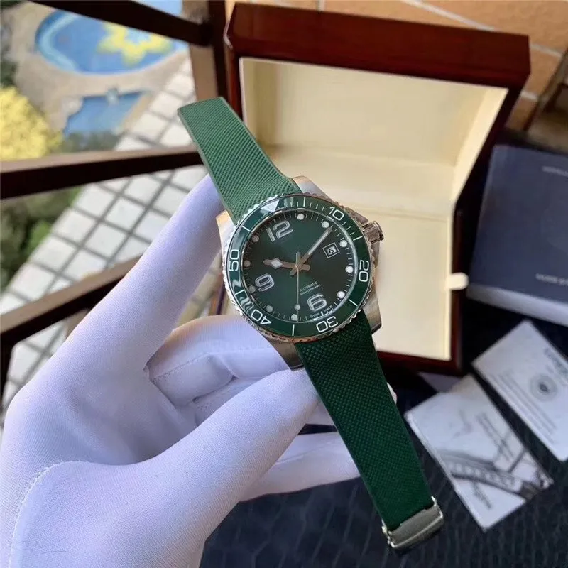 Sälj Luxury Watch Mechanical Automatic Watches For Men rostfritt stål gummiband LON162765