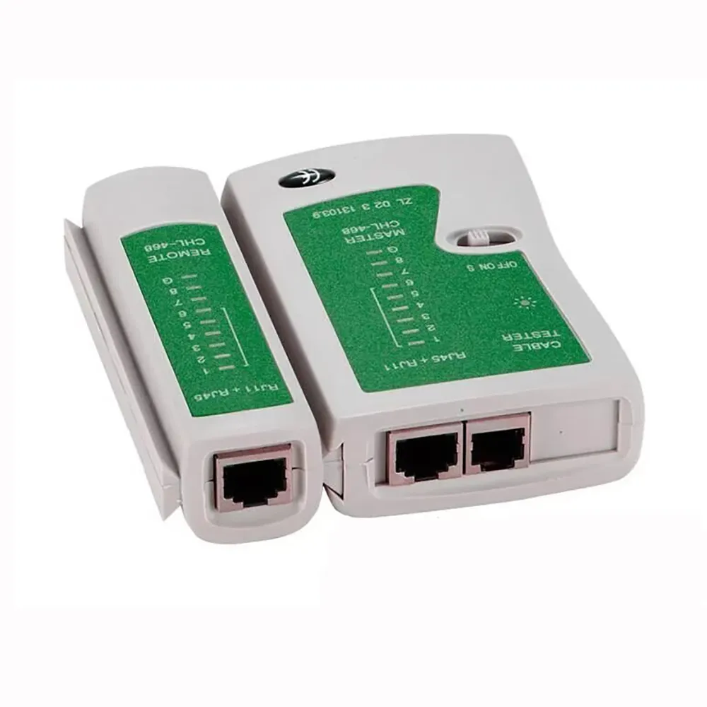 Tester cavi LAN RJ45 Tester cavi di rete RJ45 RJ11 RJ12 CAT5 Tester cavi LAN UTP Strumento di rete Riparazione di rete