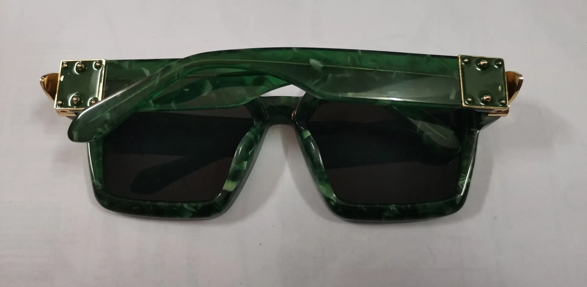 نظارات شمسية جديدة لا يوجد حرف C 1165 Sunglass Gafas de sol sunglass طرق القطع الناقص مربع شمسي الرجال الرجال