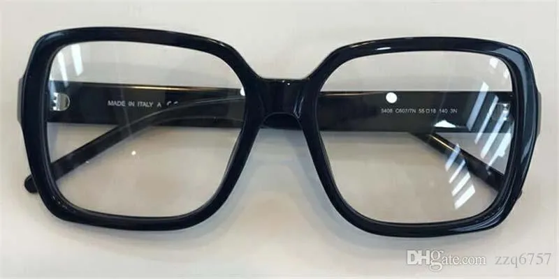 新しいファッションデザイン光学メガネ5408平方フレーム最高品質HD屋外保護アイウェアノーブルシンプルスタイル278K