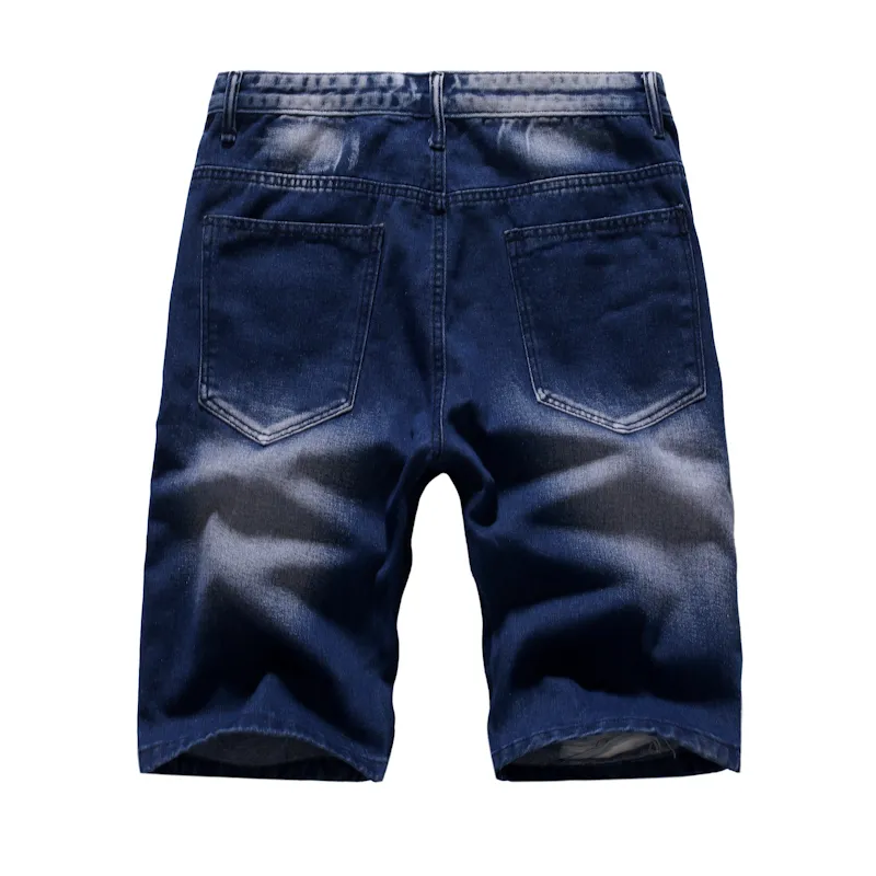 Summer denim shorts male jeans men jean shorts bermuda skate board harem mens jogger T200512