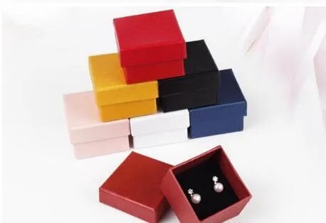 240 Stück Diamantkorn 5 5 Schmuckschatulle ganzes Armband Halskette Ringe Schmuck Verpackung Zubehör Box Lieferung W444232H