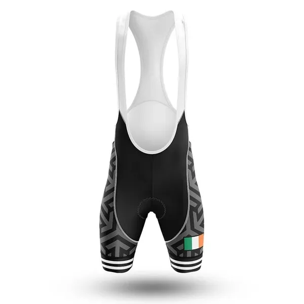 Neues 2022 Irland Schwarzes Radsport-Team-Trikot 19D-Polster Bike-Shorts-Set schnell trocknend Ropa Ciclismo Herren Pro BICYCLING Maillot Culotte wear2873
