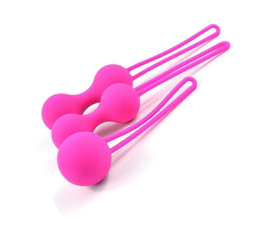 Brinquedos sexuais adultos set 100 Vibradores de silicone Kegel Ball Ballfemale Pós -parto recuperação do Ball Y190611034205289