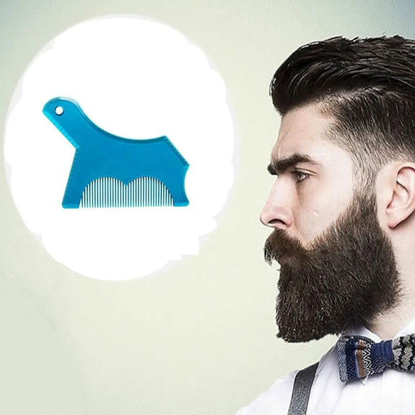 Nuovo strumento modellare la barba dal design innovativo Strumento modellare la rifinitura Guida la rasatura uomo039s fashion4300946