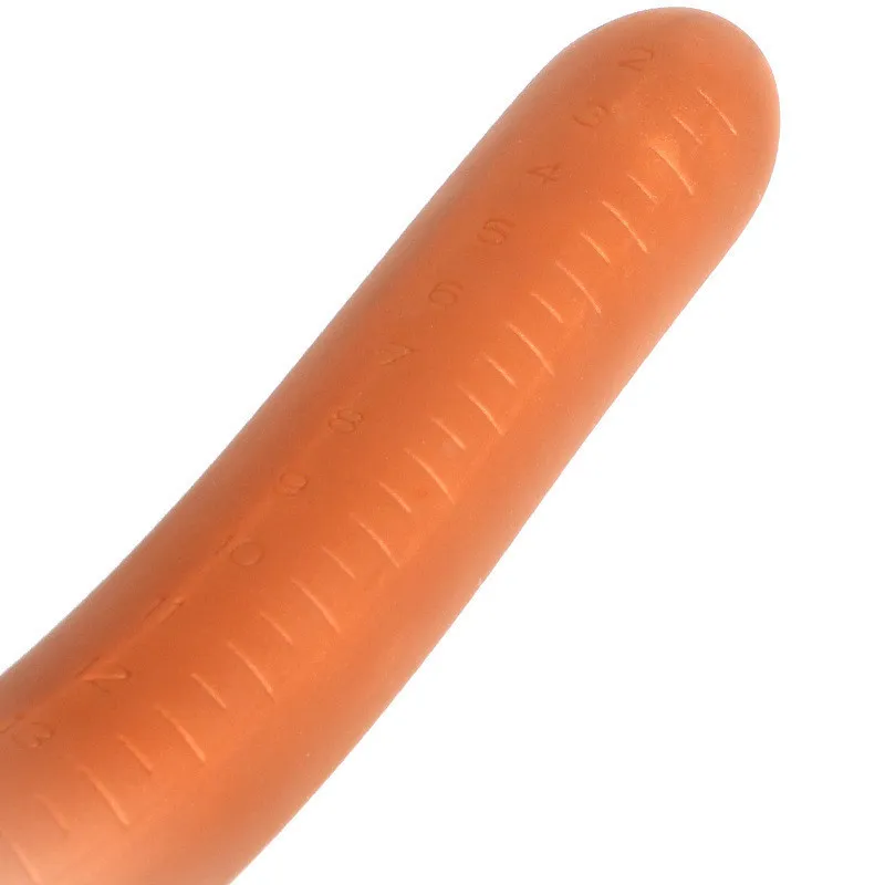 Super Long Silicone Butt Plug Anal Gode Anus Dilatateur Adult Sex Toy Pour Femmes Hommes Gay Masseur De La Prostate Érotique Buttplug Anal Jouet MX200422