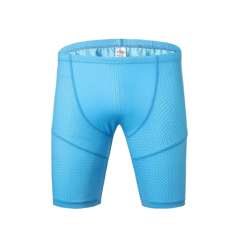 Męskie spodnie ściskające Szybka sucha elastyczność spandeksy rajstopy joggera Spodnie fitness Siatka oddychająca chude legginsy SH1906270255O