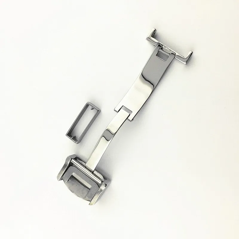 Ny tillämplig IWC IWC Portofino Mesh Buckle rostfritt stålklocka Buckle Solid Buckle Strap Accessories 20mm310f