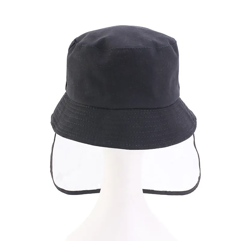 Unissex adulto algodão balde chapéu pescador boné protetor facial anti saliva antifog à prova de poeira à prova de vento oudoor safe3238894