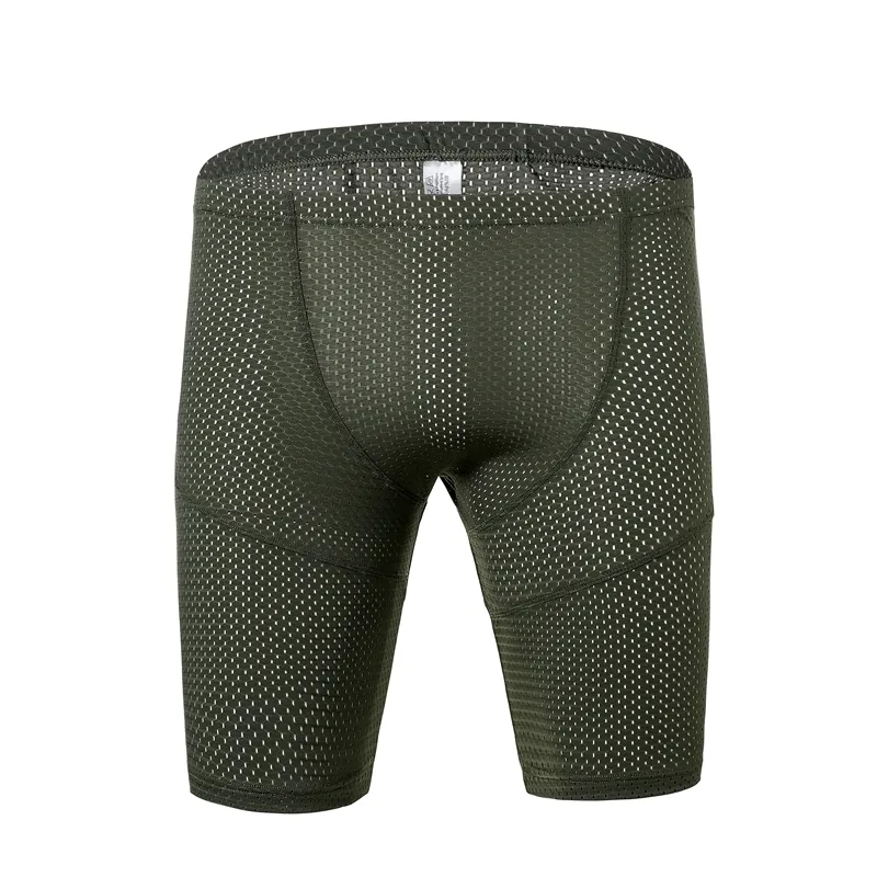 Pantalons de compression pour hommes Élasticité à séchage rapide Collants de jogging en spandex Pantalon de fitness Pantalon legging skinny respirant en maille SH1906270255o