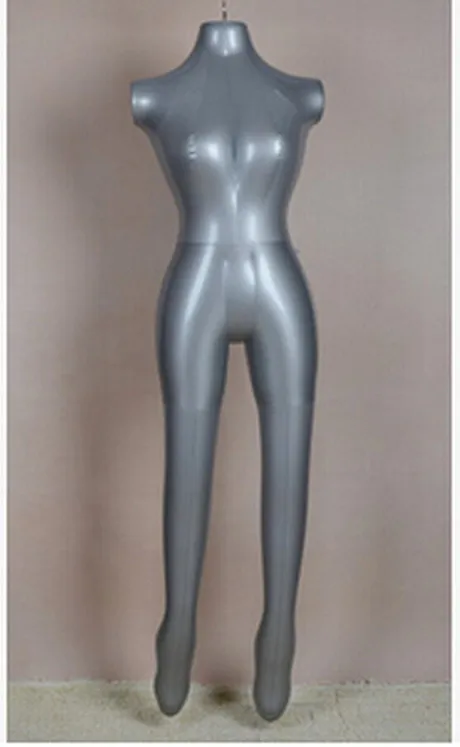 Mode kvinnliga kläder display mannequin uppblåsbar stativ torso uppblåsbara kvinnliga tygmodeller pvc inflationn mannequins full body274n