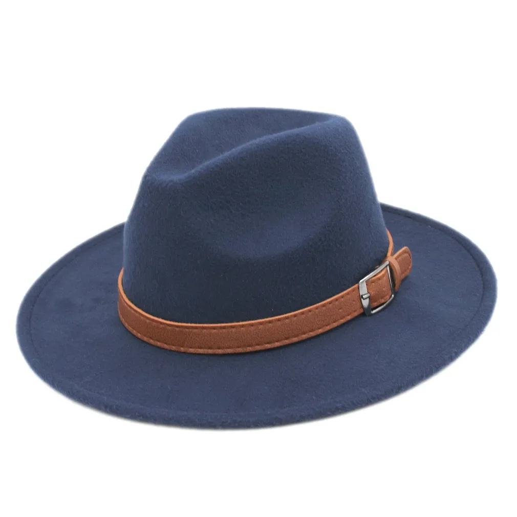 outback vente printemps panama chapeau haut de forme femmes hommes plage fête rue jazz casquette laine mélange fedora s large bord trilby taille 5658cm5348164