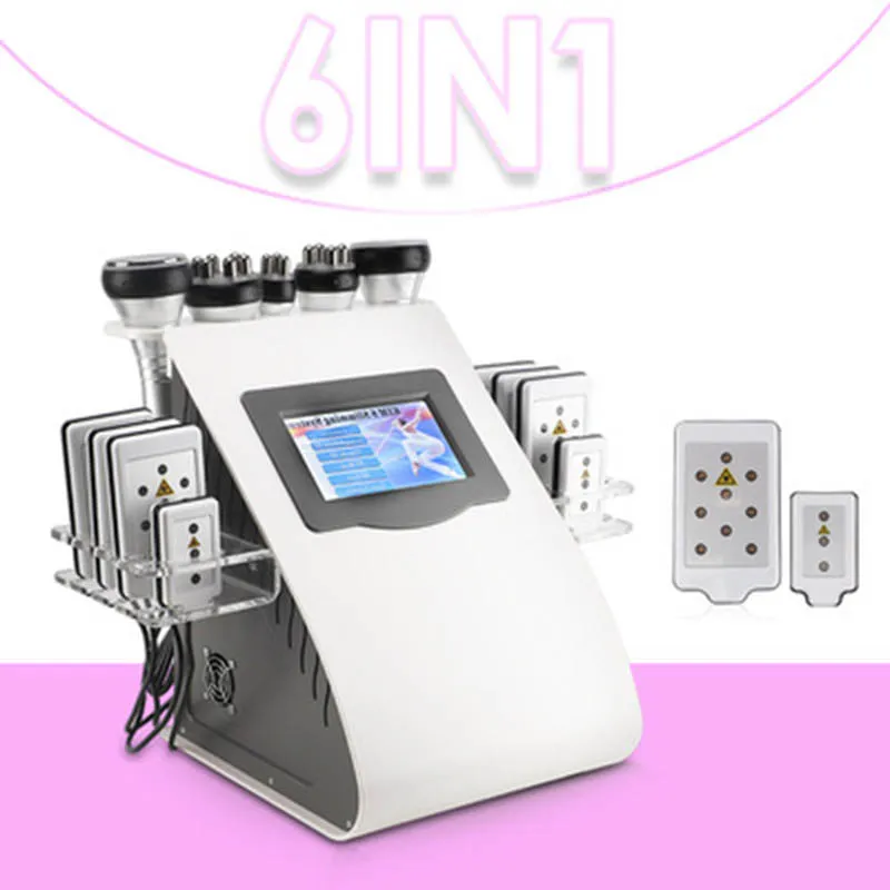 Modèle 40k Équipement à ultrasons Liposuccion Cavitation 8 Pads Vide Soins de la peau Salon Spa Corps Shaping Machine de beauté US EU UK AU8610712