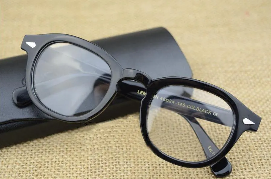 Design de marca de luxo 3 tamanho de tamanho 20 lentes coloridas Óculos de sol Lemtosh Johnny Depp óculos de alta qualidade com arrow rebite 1915268p