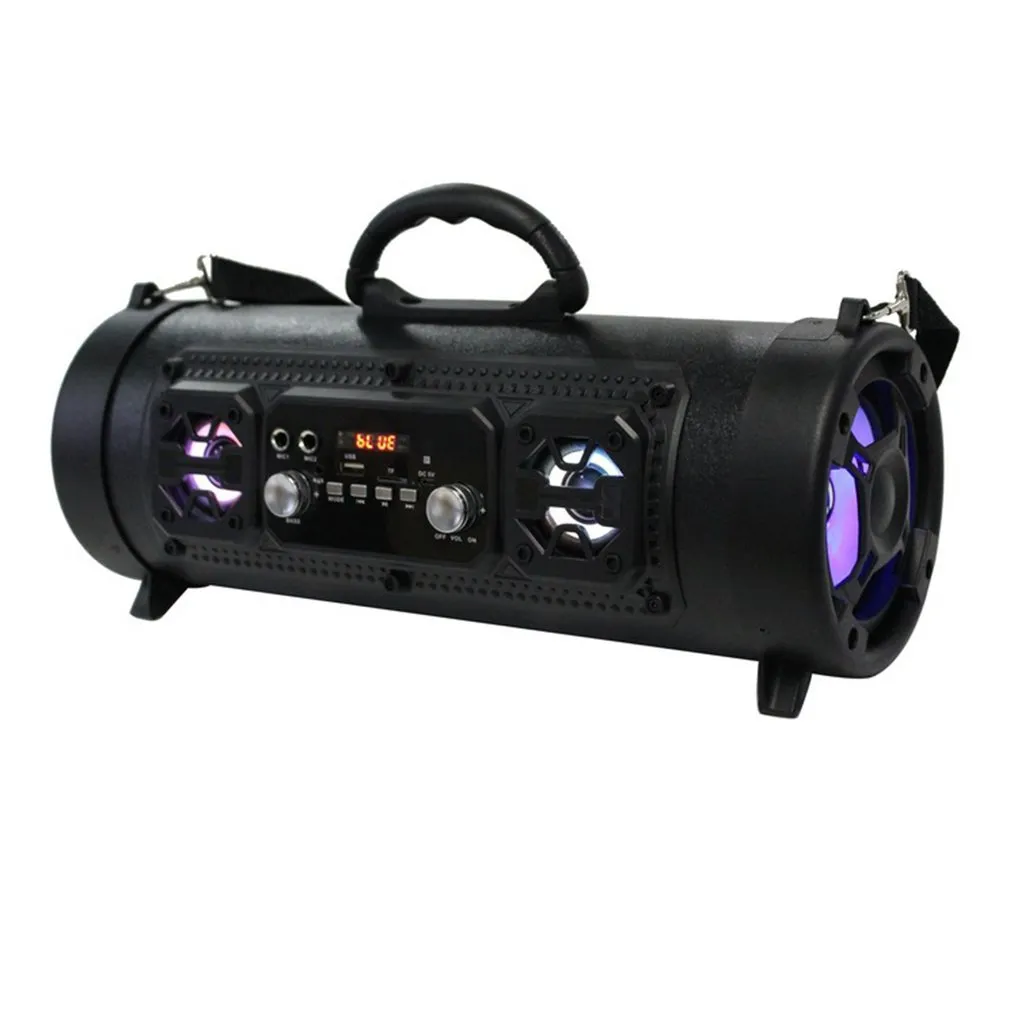 M17 Altavoz Bluetooth inalámbrico shock bass móvil potente altavoz estéreo HiFi inalámbrico caja de sonido para PC teléfono 6252988