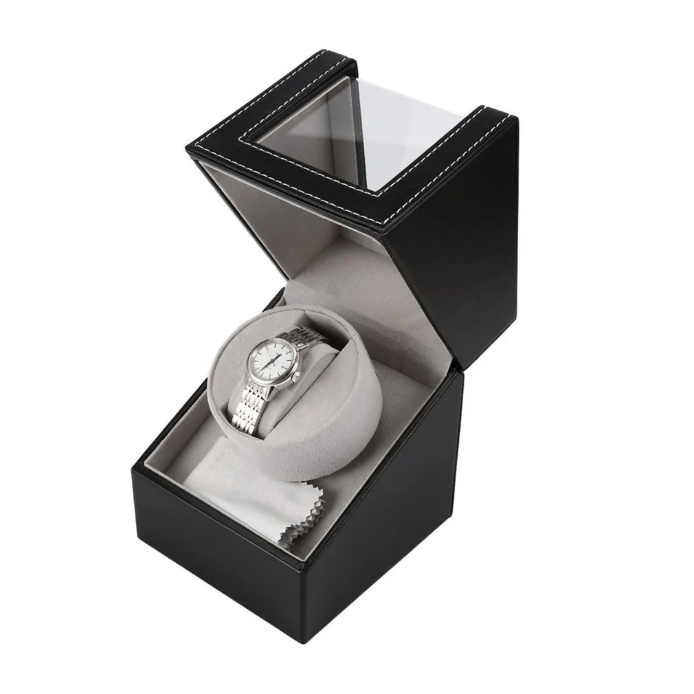 Ue eua reino unido au motor shaker assista winder titular display automático relógio mecânico caixa de enrolamento jóias relógios automáticos box2635
