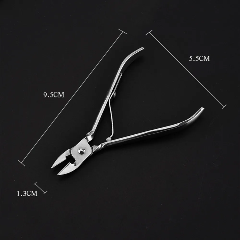 Professionell Toenail Nail Cuticle Nipper Rostfritt stål Nail Cuticle Clipper Dead Skin Remover Manicure Trimmer Tool