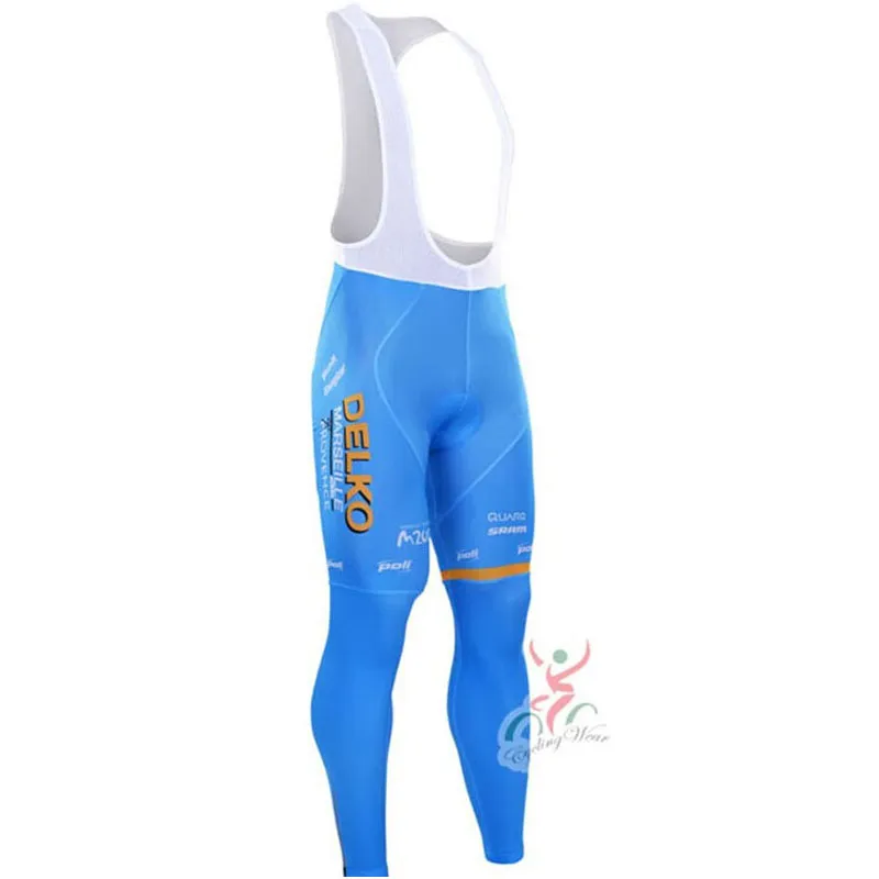 Delko Team Cycling Long Sleeves Jersey Bib Pants Sets 2019 Men Mtb Bike Race Bicycle Clothing U40344254C