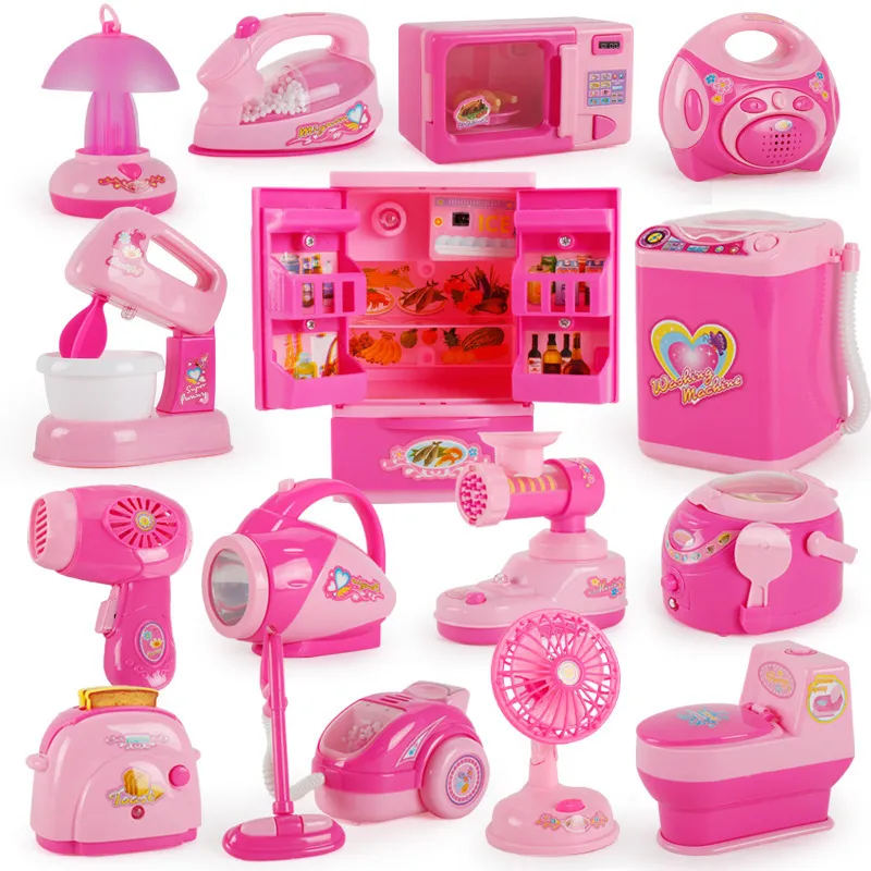 Mini Kitchen Set For Girls Simulation Play Home With Small Small