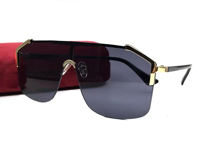 Óculos de sol Luxury 0291 para homens Designer Moda Wrap Meiod Frame Coating Lens de verão estilo vintage Eyewear Oculos229x