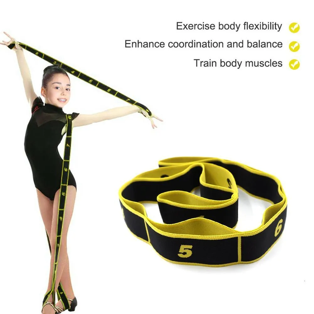 Professional Gymnastics Adult Girl Latin Training Bands Pilates Yoga Stretch Resistance Bands Fitness Elastic Band Fitness310y