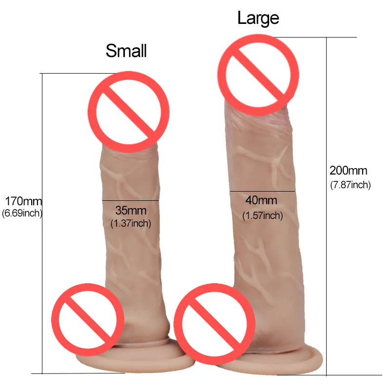 Huid voelen realistische penis super enorme grote dildo met zuignap seksspeeltjes voor vrouw vrouwelijke masturbatie lul