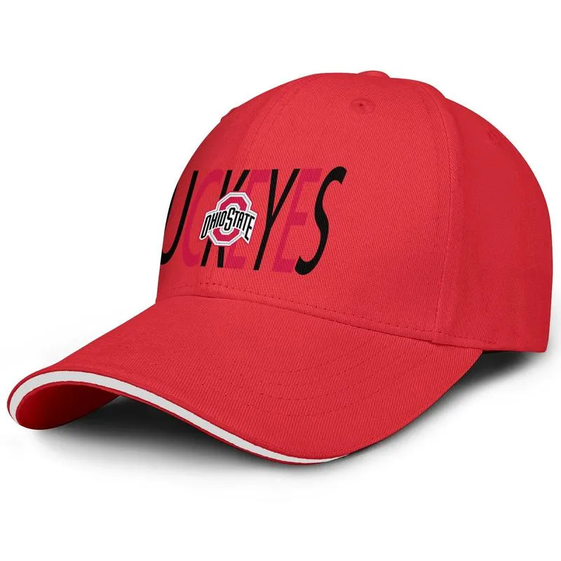 Unisex Ohio State Buckeyes Primär Team Logo Fashion Baseball Sandwich Hat Cool Unique Truck Driver Cap Football Golden Football W9476374