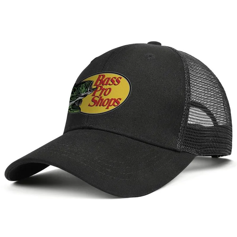 Bass Pro Shop Gone Fishing for Men and Women Justerable Trucker Meshcap Designer Monterade anpassade trendiga baseballhats fiske kamoufl9952143