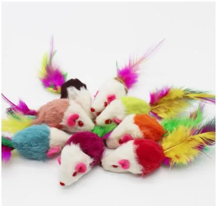 Peluche Topo Giocattolo gatti Simpatici gatti colorati in giro cani Giocattoli animali domestici Morbido comfort in pile Falso gattino che gioca Facile da pulire