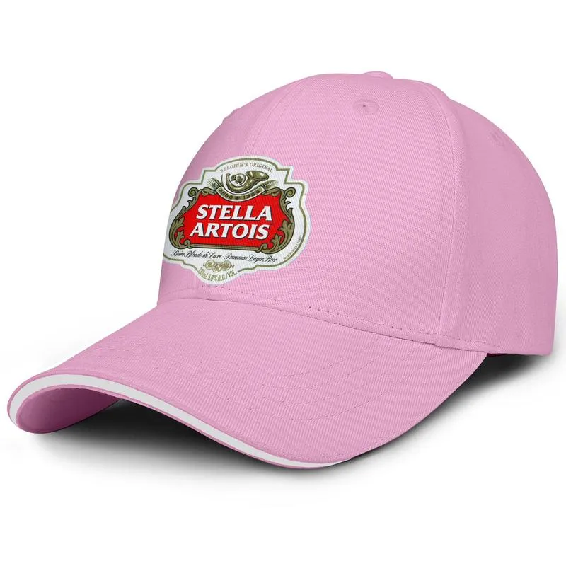 Unisex Stella Artois Beer Anno 1366 Fashion Baseball Kanapka Baseball Oryginalna czapka kierowcy ciężarówki Logo Lotus Wine Butelka Grey P4614333