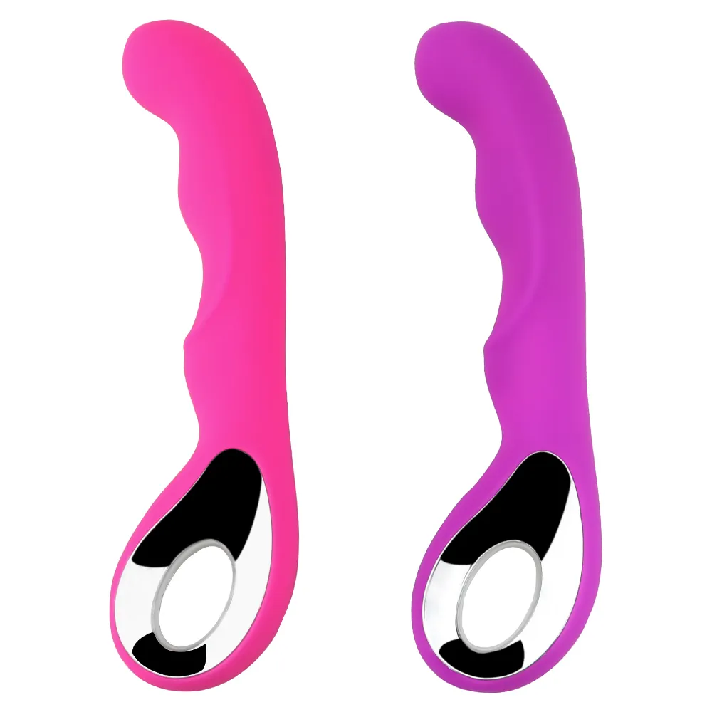 USB recarregável feminino masturbação vibrador clitóris e ponto G orgasmo Squirt massageador AV vibratório vara brinquedo sexual para mulheres Y20063179950