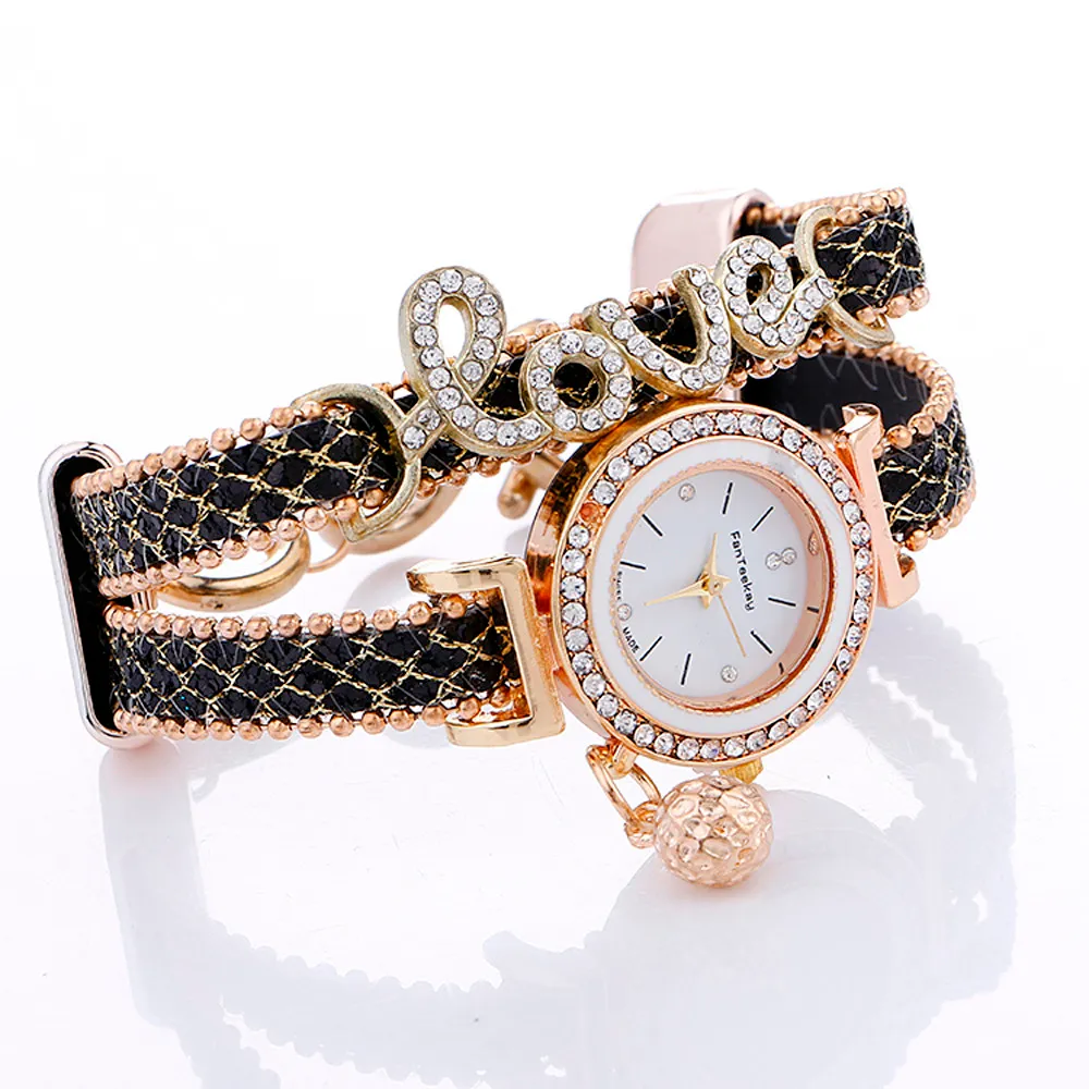 Stilvolle Einfachheit Weben Armband Dame Frau Armbanduhr Kleid Uhr Runden Zifferblatt Aussage Armbanduhren Reloj de mujer de moda #21273u