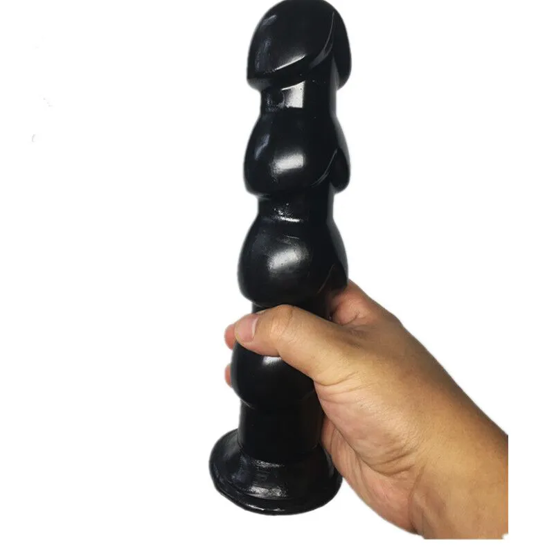 9 pulgadas de cuentas anales flexibles con productos sexuales con ventosa, juguetes sexuales anales para adultos, tapones anales grandes de silicona de buena calidad, 23 cm Y200416046879