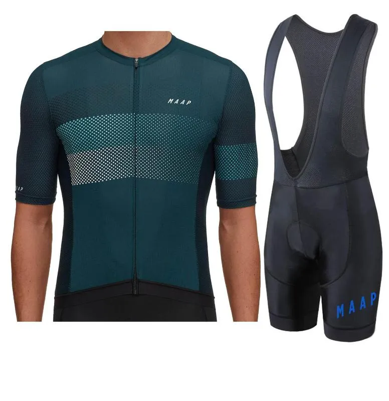 2020 coole TOPKWALITEIT Wielertrui met korte mouwen en koersbroek Pro team race fit fietskit set 4D gelpad met Italië been236M