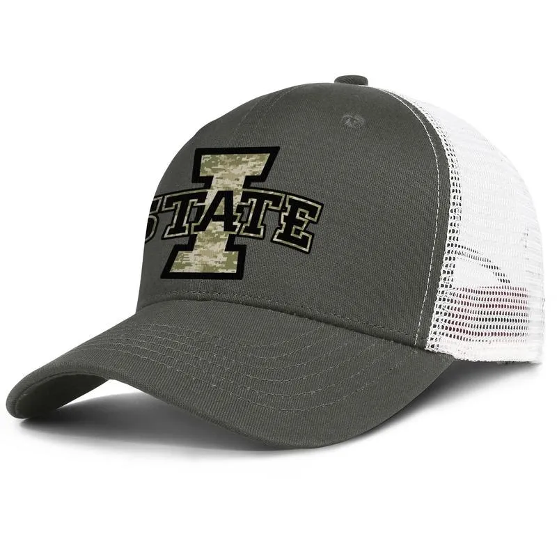 Iowa State Cyclones football logo mens and women adjustable trucker meshcap custom vintage custom unique baseballhats camouflage t6562615