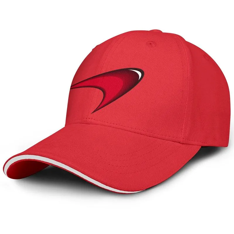 Unisex McLaren w trudnej sytuacji czarne logo samochody dla mody Baseball Sandwich Hat Retro Classic Truck Driver Cap Użyte McLaren Logo 8363388