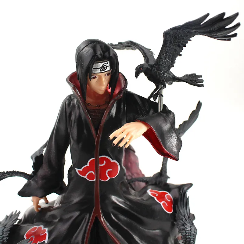 26cm Anime Naruto Shippuden Uchiha Itachi Figurine PVC Action Figure Collectible Model Toys MX2003192931