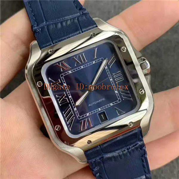 V6 Top Mens Watches Ultra Thin Swiss 9015 Automatic 904L Steel Sapphire Crystal SmartLink Quick Switch Leather Strap Super Water R288l