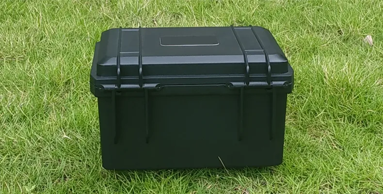ToolBox 275x235x166mm Instrument Plastic Verzegeld Waterdicht Schokbestendig Koffer voor veiligheidsuitrusting Draagbare harde doos met schuim aan de binnenkant219J