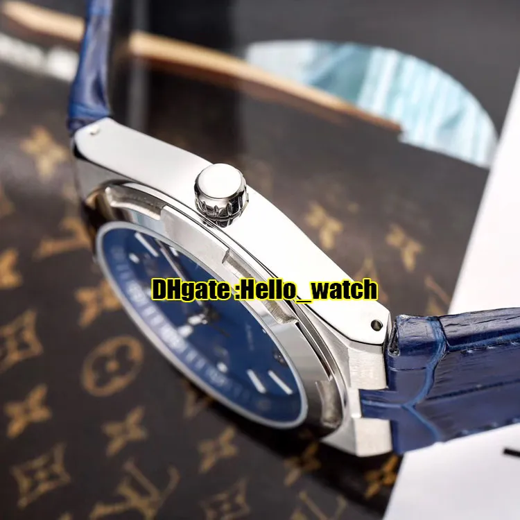 Barato novo no exterior 47040 000R-9666 relógio automático masculino data mostrador preto rosa caixa de ouro pulseira de couro masculino relógios esportivos Olá wat2956